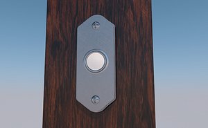 3D doorbell door bell ring