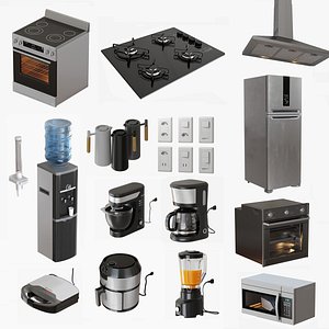 3D Complete Kitchen Collection