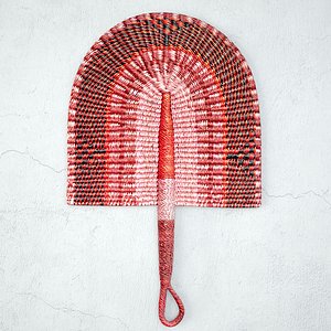 3D African Handwoven Fan 16 model