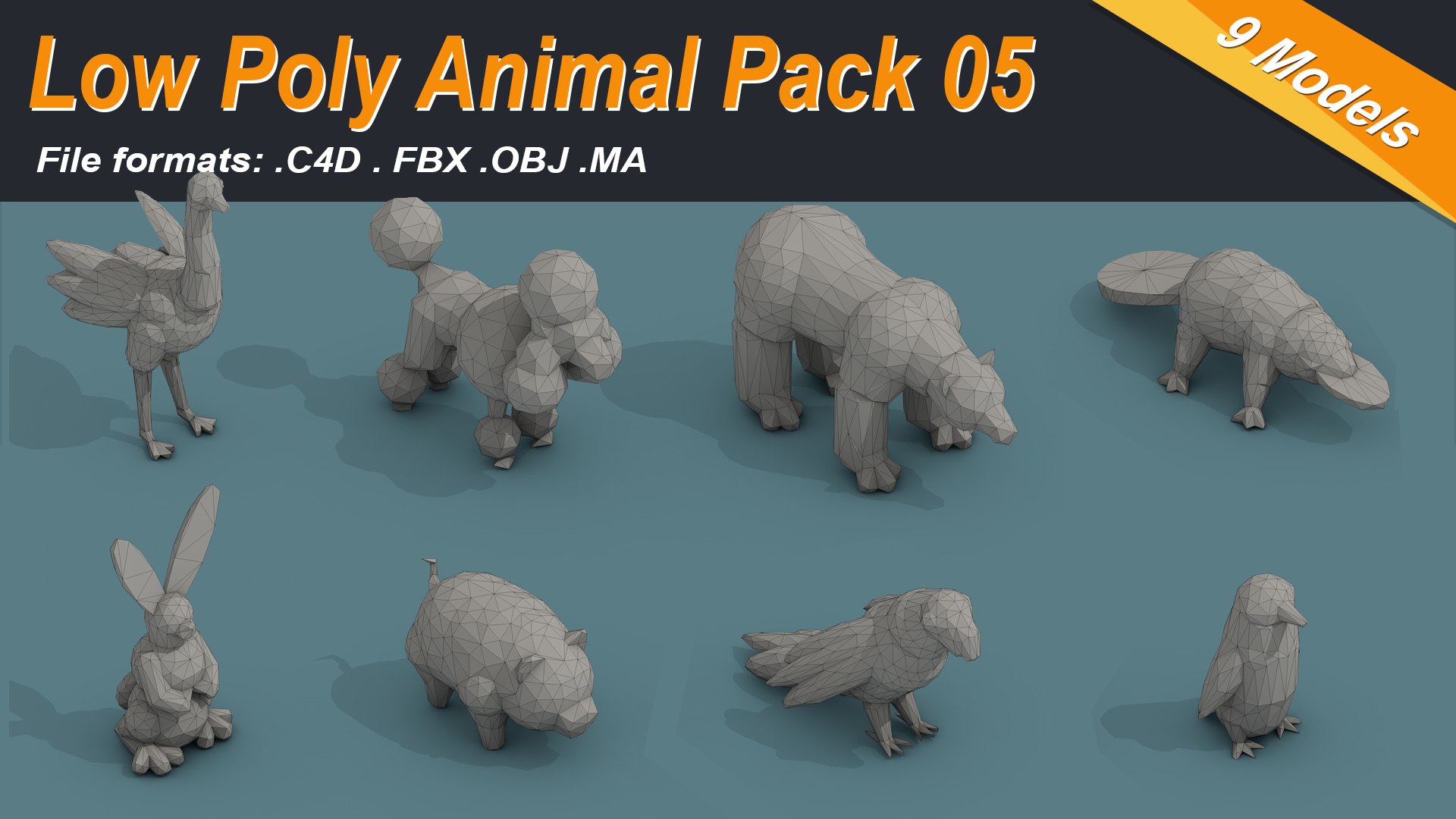 3D Low Poly 3d  Art Animals Isometric Icon Pack 05 https://p.turbosquid.com/ts-thumb/B4/06JZAi/2E/artstation_review/jpg/1625901758/1920x1080/fit_q87/a47ea32e5651ac14392dc94fbd56a0fda6c32895/artstation_review.jpg