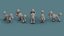 Low Poly 3d  Art Animals Isometric Icon Pack 05