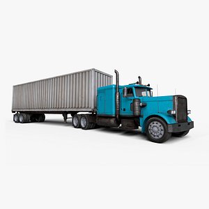 Truck with Semi-Trailer