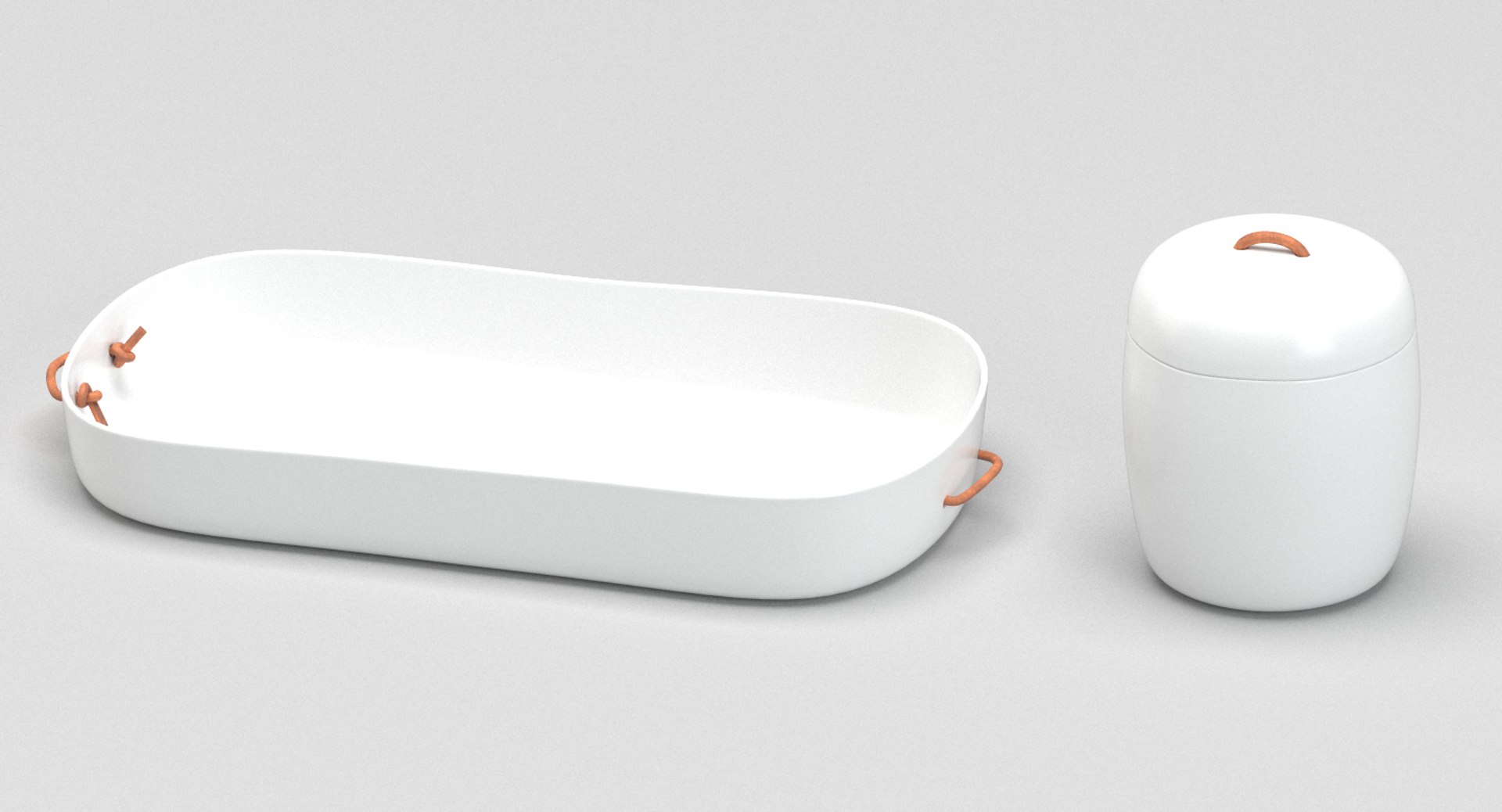 3D Pinion Vanity Tray Container Model - TurboSquid 1502149