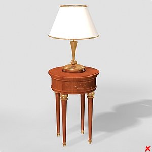 3d model table lamp