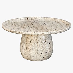 3D Marble coffee table model