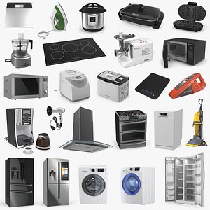 Home Appliances 3D Models Collection 2