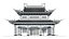 Architettura antica cinese 3D