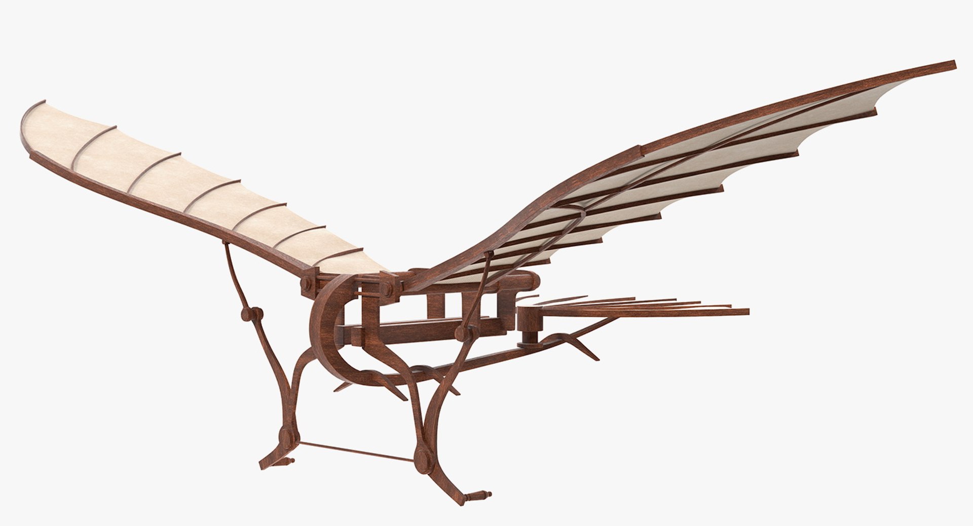 Leonardo Da Vinci Flying Model - TurboSquid 1539876