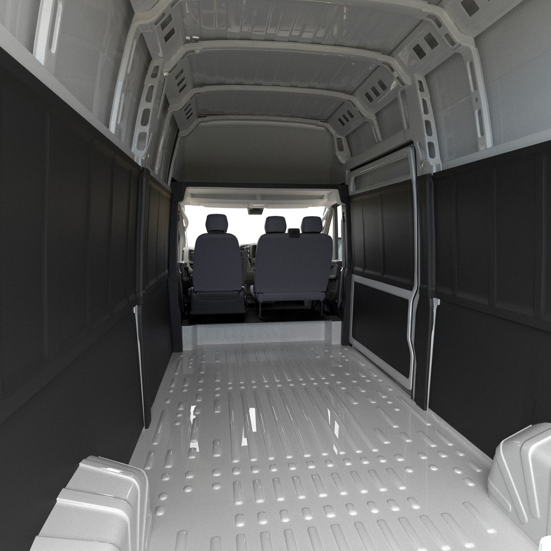 2024 Ram ProMaster L3H3 Detailed Interior 3D Model - TurboSquid 2338924