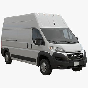 2024 Ram ProMaster L3H3 Detailed interior 3D model