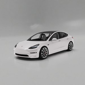 Tesla Model 3 White
