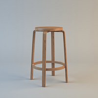 Wooden Bar Stool