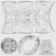 3D colander stainless steel model
