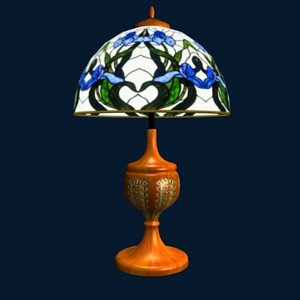 tiffany lamp 3d model