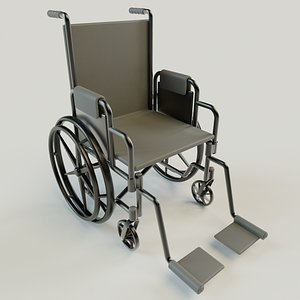 3D wheelchair materials model