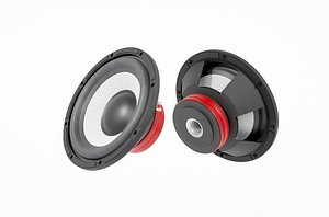 Speaker Woofer Focal 04 - Blender 3d