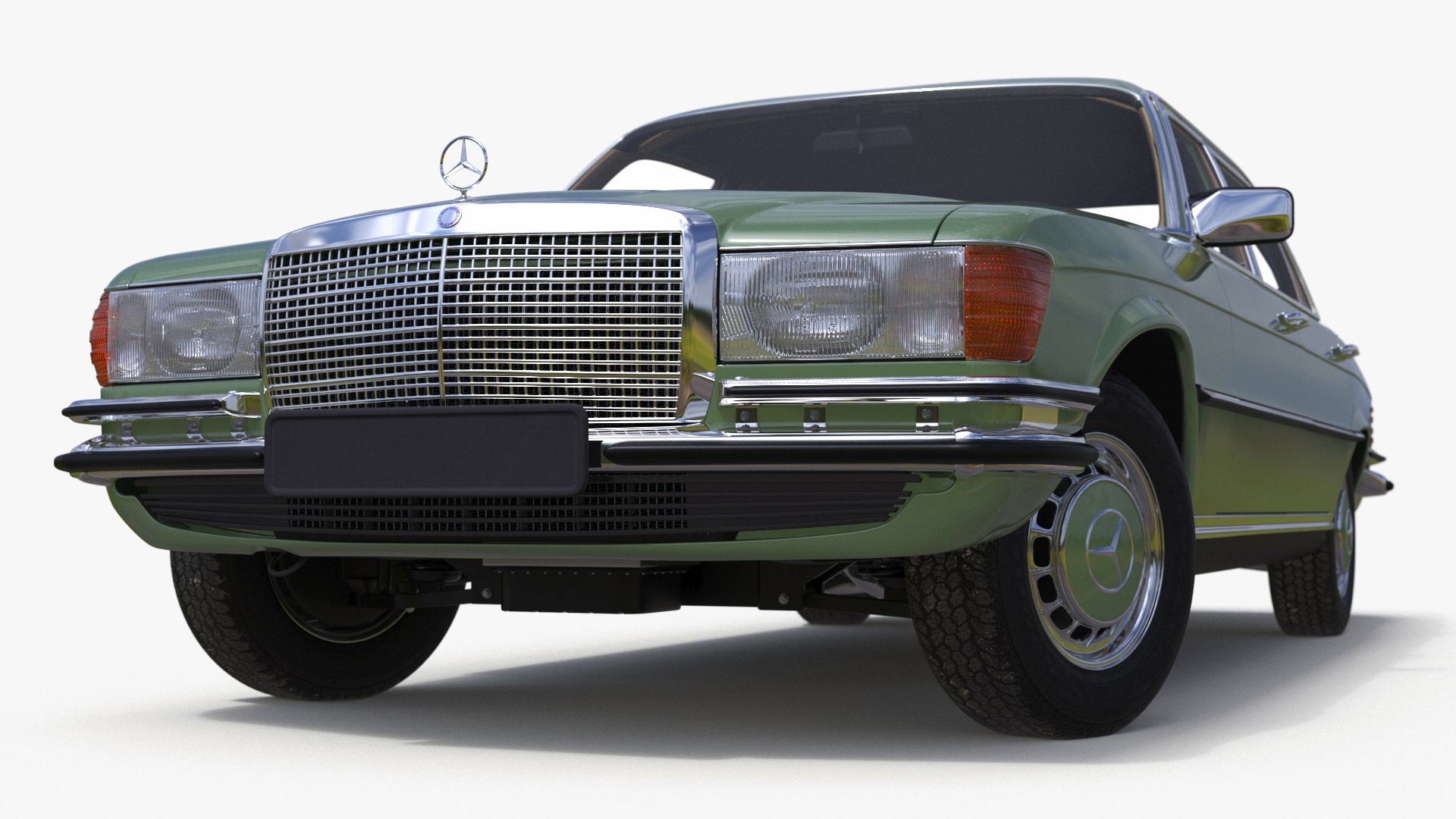 3D Classic Mercedes Benz 350 SE Green Rigged model https://p.turbosquid.com/ts-thumb/B4/VI38dF/2s/classic_mercedes_benz_350_se_green_rigged_017/jpg/1734390804/1920x1080/fit_q87/d9a3d805154c95ff6a53f16144b1669d5f3ef246/classic_mercedes_benz_350_se_green_rigged_017.jpg