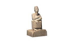 3d statue idrimi