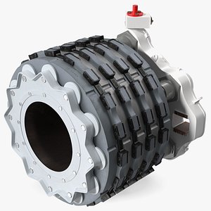 Boeing 737 Aircraft Wheel Brake Disk 3D model