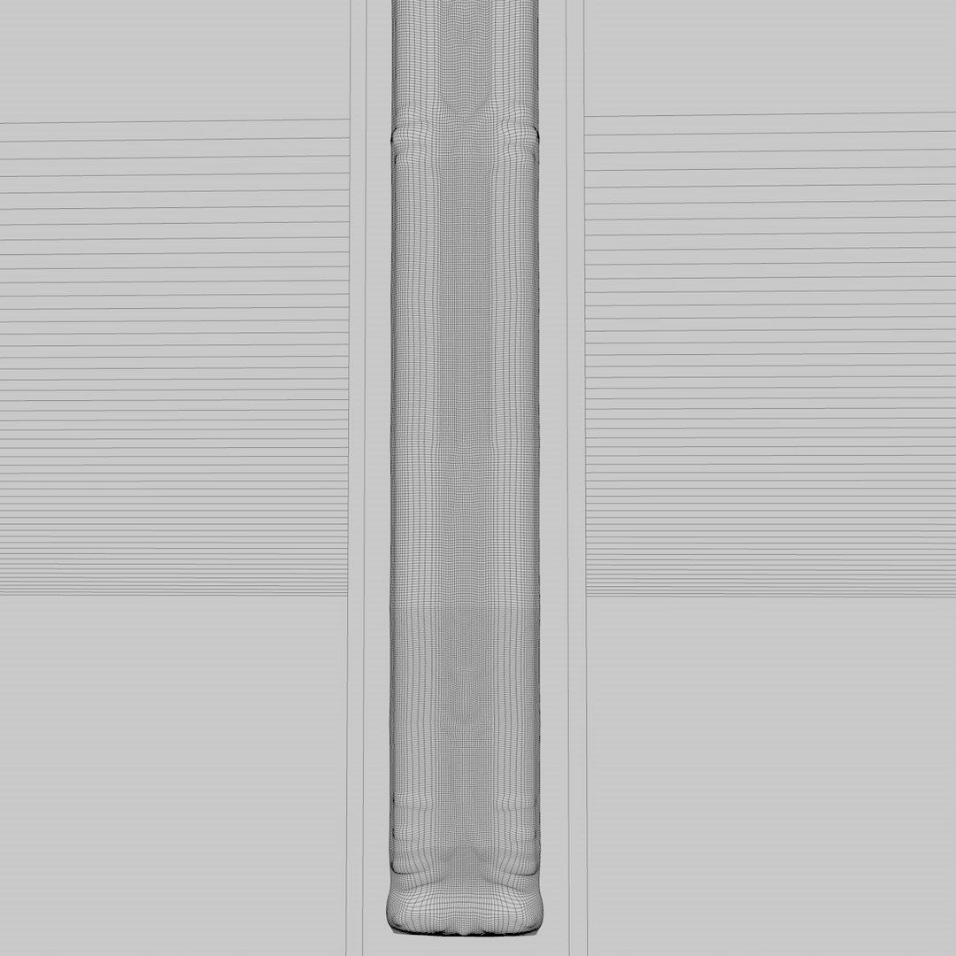 3d Gold Cross Model