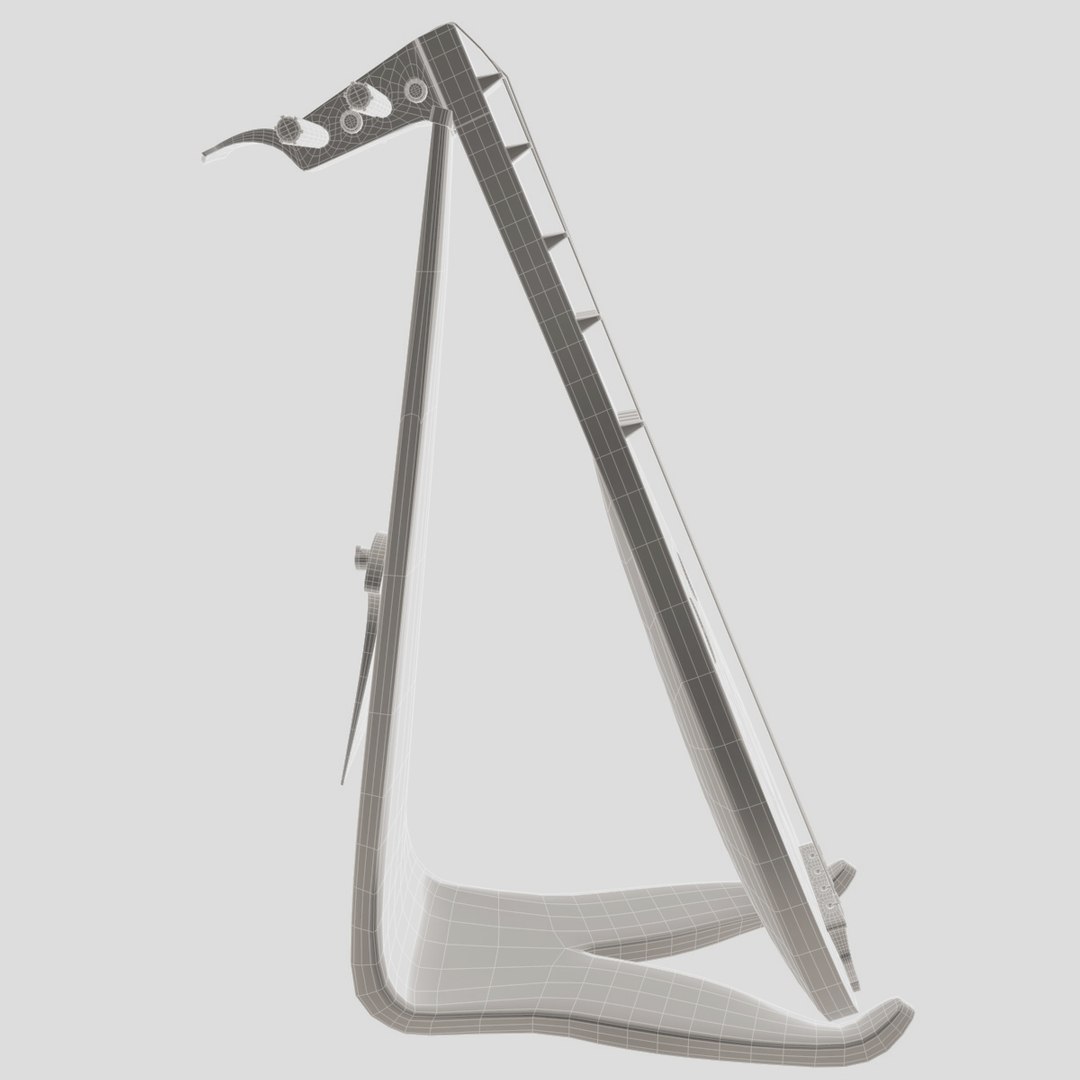 3d Biwa Music Instrument