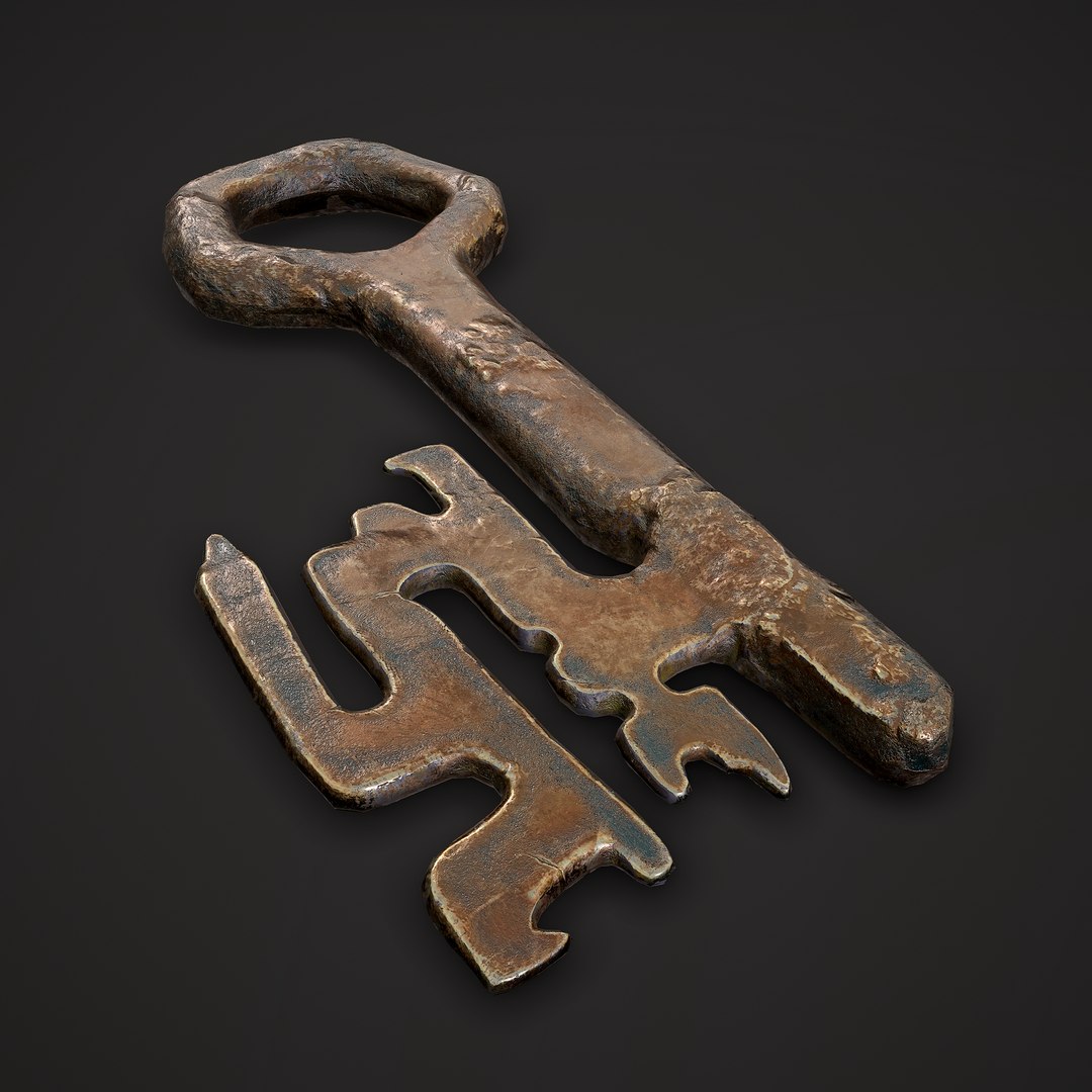 Key Medieval 3D Model - TurboSquid 1623400
