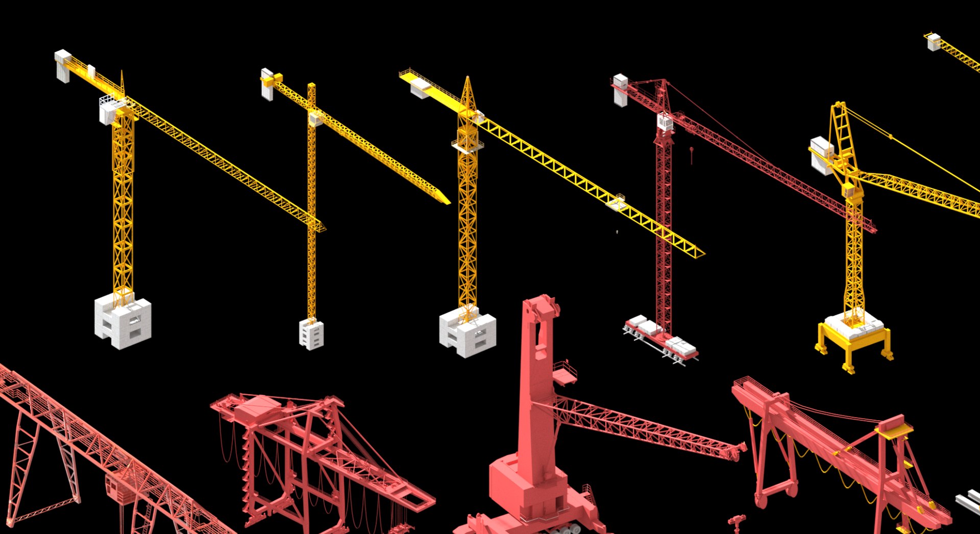 3D Industrial Cranes Mega Pack Tower Gantry Port and Shipyard Heavy Machinery https://p.turbosquid.com/ts-thumb/B4/k3sCwF/Zr/untitledproject20261010t223548.655/jpg/1791657457/1920x1080/fit_q87/f22ca2cb609d576184eaa18c62295158d4f9d58b/untitledproject20261010t223548.655.jpg