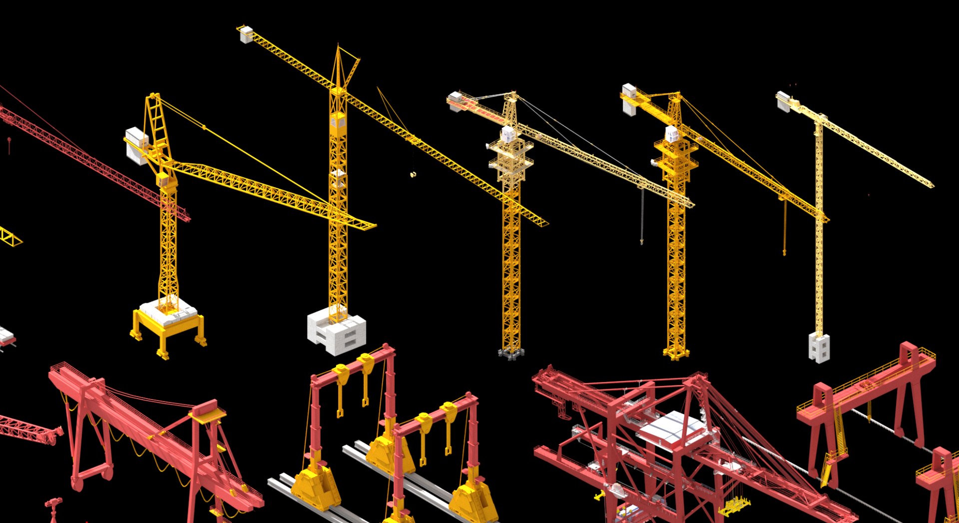 3D Industrial Cranes Mega Pack Tower Gantry Port and Shipyard Heavy Machinery https://p.turbosquid.com/ts-thumb/B4/k3sCwF/ww/untitledproject20261010t223559.337/jpg/1791657458/1920x1080/fit_q87/284c44f7617ac4bc00231fc59220f34b00d0663a/untitledproject20261010t223559.337.jpg