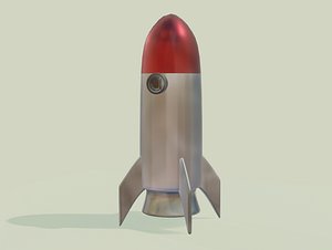 3D space rocket