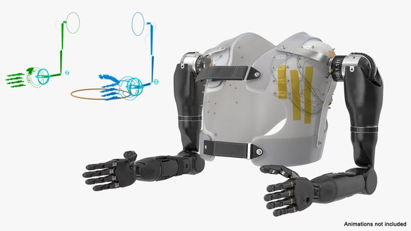 modelo 3d Extremidades protésicas modulares aparejadas - TurboSquid 2101411