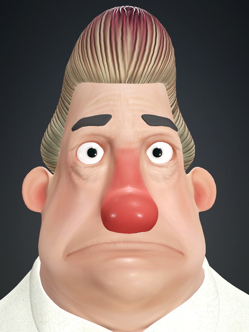 3D model Cartoon Rigged Man-Character 3D Model - TurboSquid 2182651