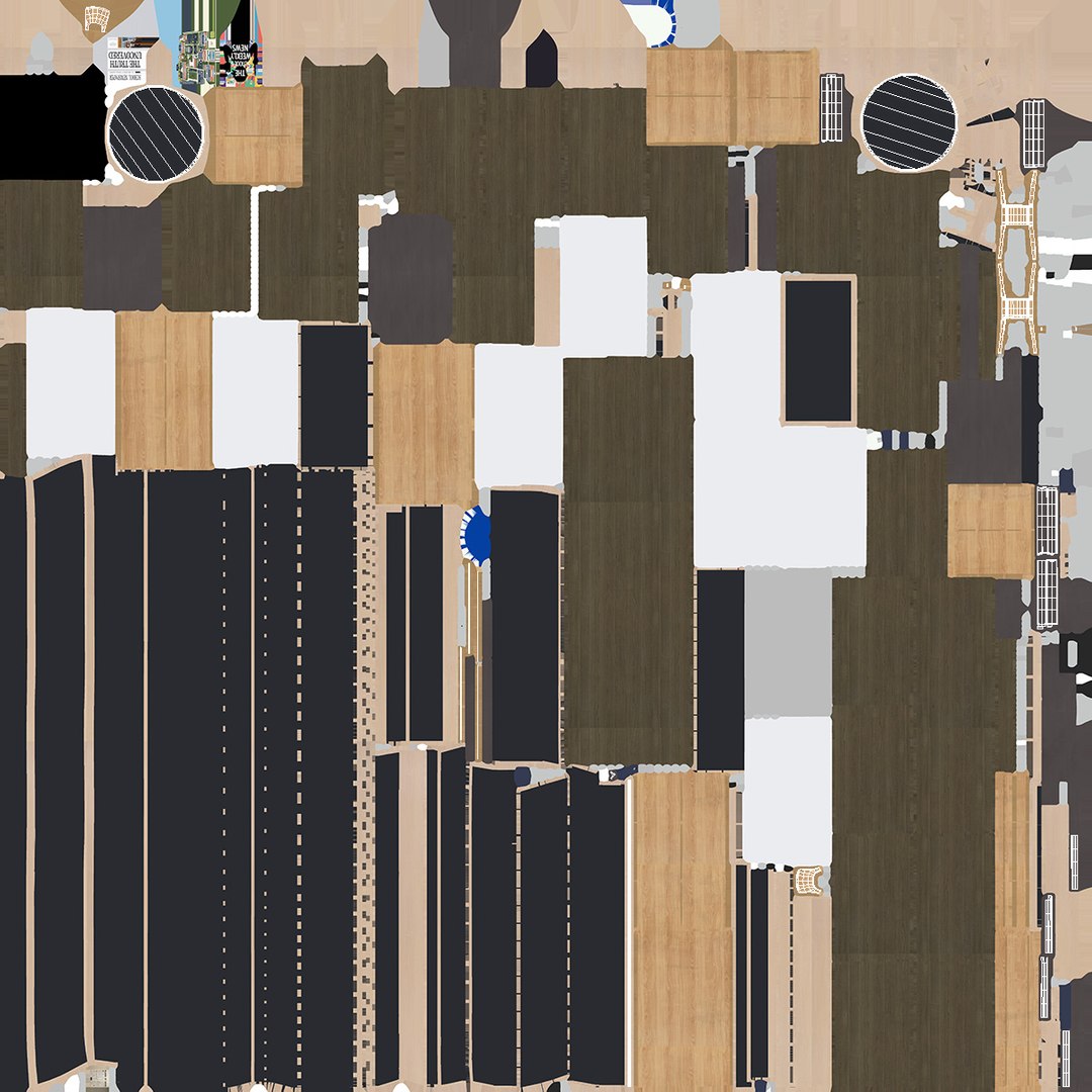 Round Library Table Model - TurboSquid 2318305