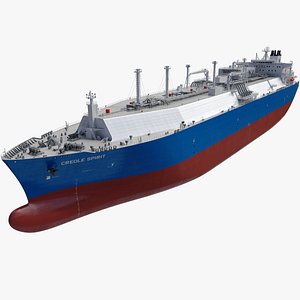 tanker creole spirit 3D model
