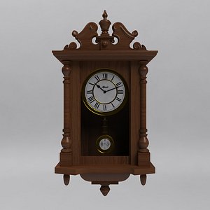 3d model hermle 70091-030141 wall clock