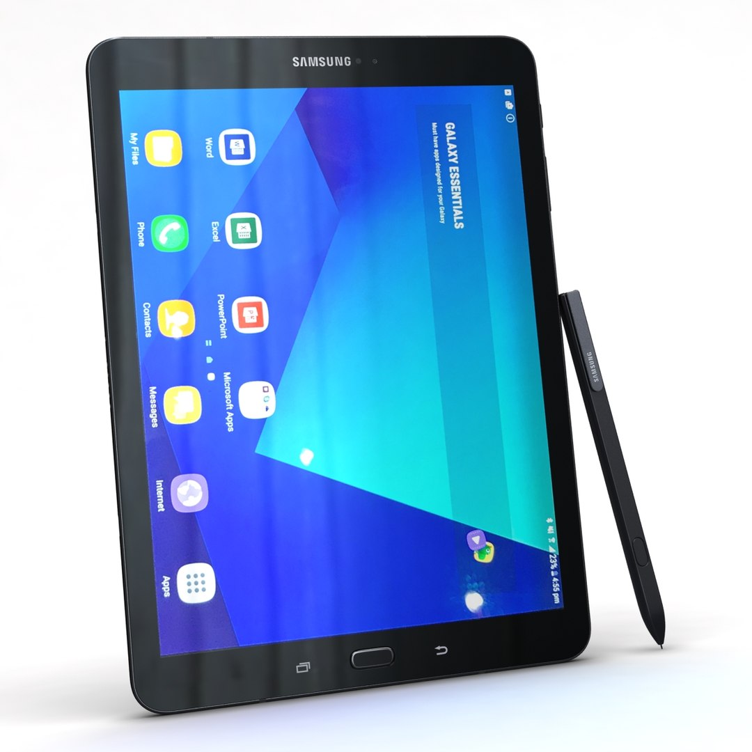 samsung galaxy tab s3 3D model https://p.turbosquid.com/ts-thumb/B4/xsbJnB/6fFrTCcu/04/jpg/1499757245/1920x1080/fit_q87/9e984bb560af5eb0bc1acc1549cfb4eb59309659/04.jpg
