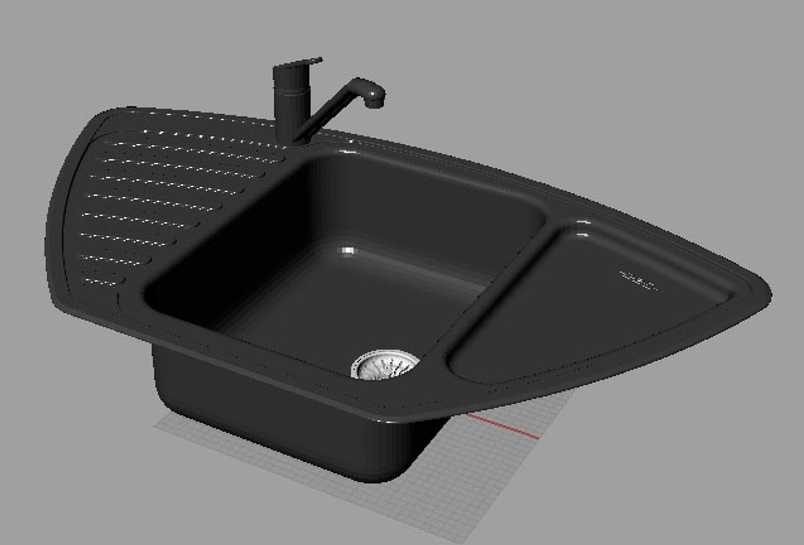 Kitchen Sink 3d Model