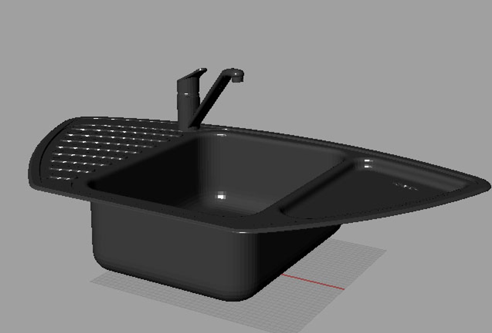 Kitchen Sink 3d Model