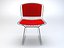 Bertoia Side and Bertoia bar chair