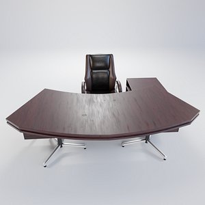 3d Model Office Desk model