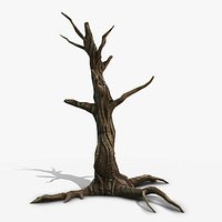 Swamp Dead Tree PBR
