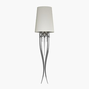 brunilde wall lamp 3d model