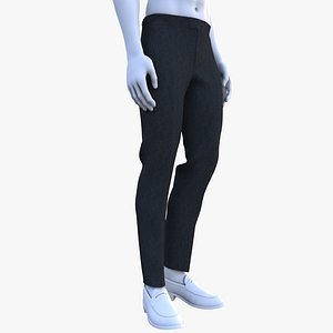 pants suit man 3D