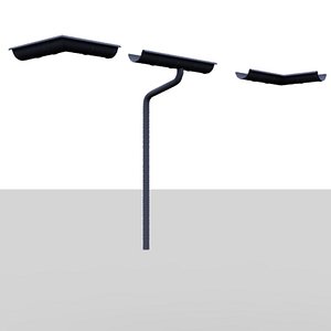 3ds max gutter pipe