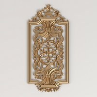 Carved decorative panel | Fc_009