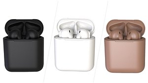 3D Airpod realistic model