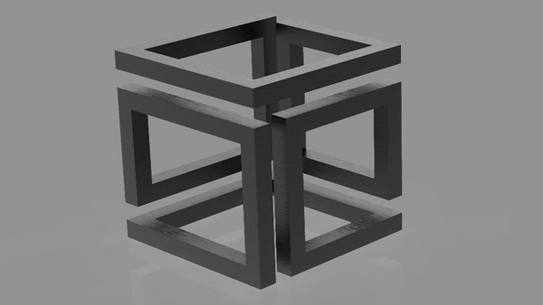 Infinity cube print 3D model - TurboSquid 1688344