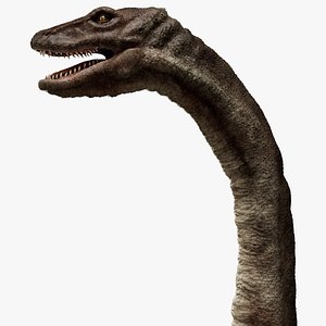 3D Lochness Lake Monster model