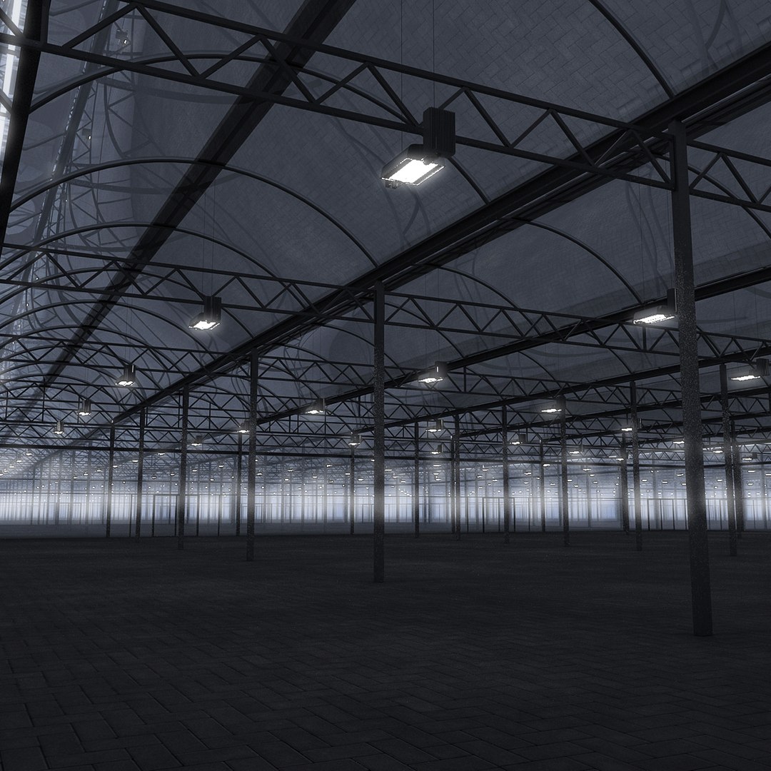 Glasshouse Warehouse 3ds