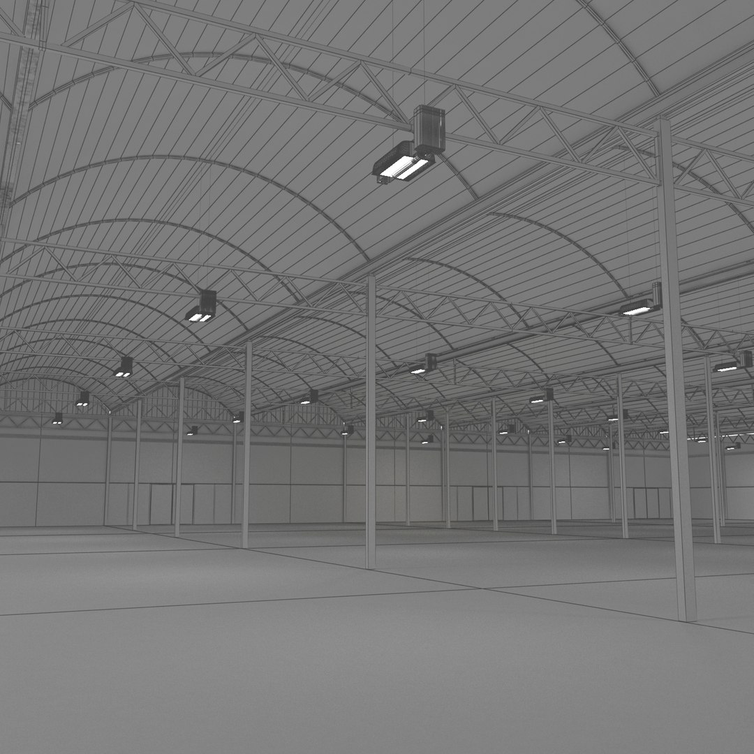 Glasshouse Warehouse 3ds