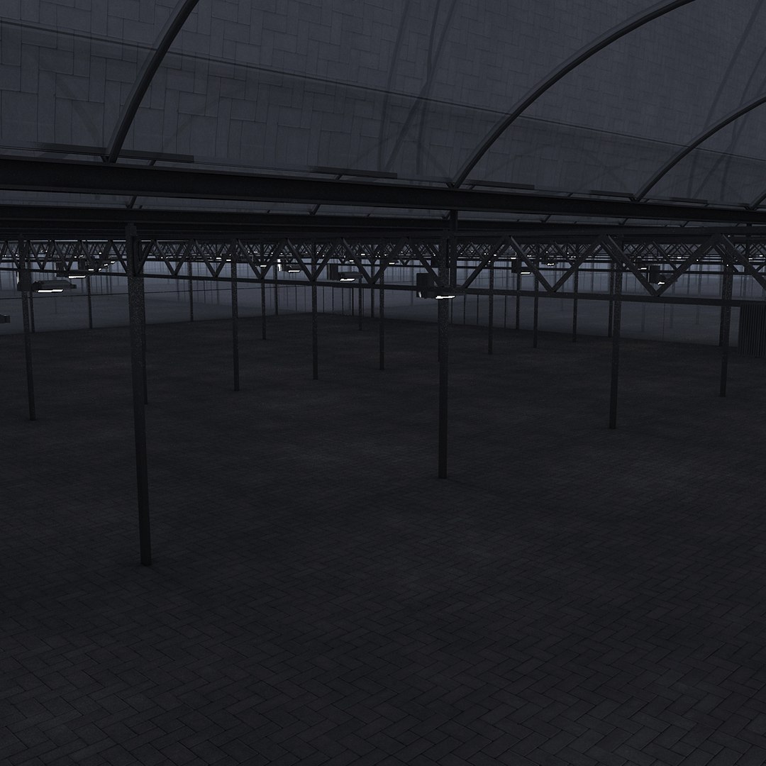 Glasshouse Warehouse 3ds